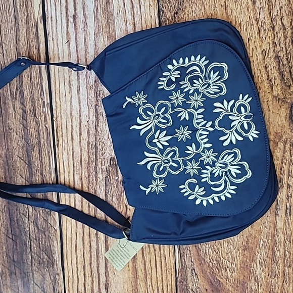 Gold Coast Embroidered Purse with matching mini bag - Picture 1 of 13